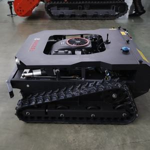 Heavy Duty Tracked Lawn Mower and <b>Hydraulic</b> Hedge Trimmer | Petrol Engine | Remote Control | Factory Direct - Product Image 3