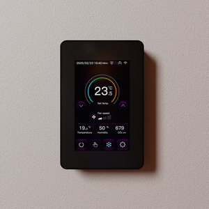 Shinefan <span class=keywords><strong>2025</strong></span> nguồn mới nhà máy cho AC 3 tốc độ EC 0-10V với CO2 giám sát thông minh điều hòa không khí điều khiển fcu điều khiển - Product Image 1