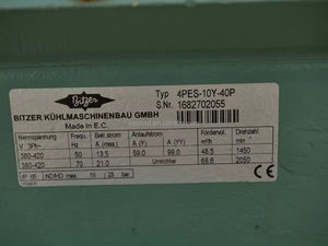 4PES-10Y-40P Original Bitzer Refrigeration Unit <b>Compressor</b> Bitzer Semi-hermetic <b>Compressor</b> - Product Image 5