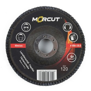 Tùy chỉnh OEM 5 inch Zirconia mài mòn <span class=keywords><strong>Grit</strong></span> 120 Chất lượng cao Flap Disc cho kim loại loại bỏ rỉ sét Máy mài góc đánh bóng - Product Image 3