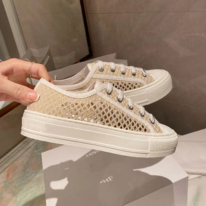 <b>Top</b> Quality Flat Designer Sneakers Women Fashion Cloth Shoes Women Casual Shoes <b>Walking</b> Style Shoes - Product Image 5