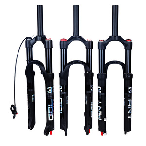 Fourche à suspension à double <span class=keywords><strong>chambre</strong></span> à <span class=keywords><strong>air</strong></span> avec frein à disque, débattement de 120 mm, couronne en alliage forgé pour vélos de montagne de 27,5/<span class=keywords><strong>29</strong></span> pouces - Product Image 2