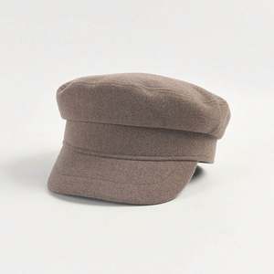 Boina de Moda Otoño Invierno, Gorro Cálido para Mujer, Boina de Lana de Color Sólido, Boina Casual Plana con Visera de Pato, Boina Británica Retro para Mujer - Product Image 5