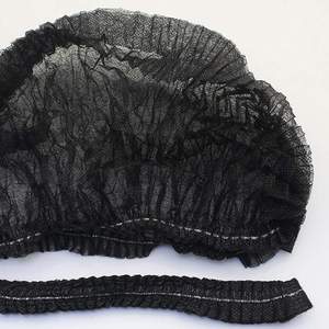 الكبار واحد مرن أسود أخضر غير المنسوجة غطاء الغوغاء المتاح أبيض المصنعين - Product Image 4