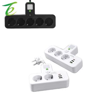 Adaptateur USB transfrontalier standard européen avec cordon et prise pour trois, quatre ou cinq prises MFi - Product Image 2
