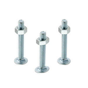 Boulons et écrous en acier inoxydable à tête ronde plate, boulons de <span class=keywords><strong>chariot</strong></span> carrés galvanisés, boulons de <span class=keywords><strong>chariot</strong></span> carrés - Product Image 3