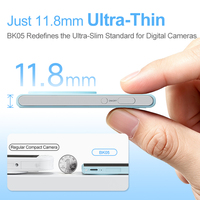 Caméra numérique HD CMOS 8K 96MP WiFi avec zoom 16x et stabilisation électronique pour la photographie et le vlogging
