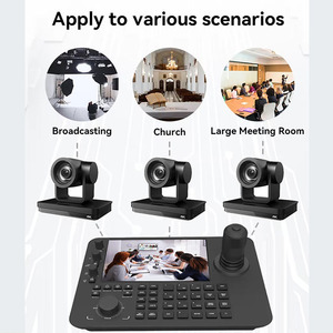 Conjunto de Controlador de Cámara IP POE 4K, Conmutador de Video Multi-Canal en Vivo, Sistema de Transmisión Ndi para Eventos de Iglesia MC8420+MK3000 IP POE - Product Image 6