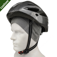Bonnet tricoté unisexe personnalisé pour femme, motif crâne sportif, imprimé, doublure satinée multicolore, pour l'hiver et le streetwear