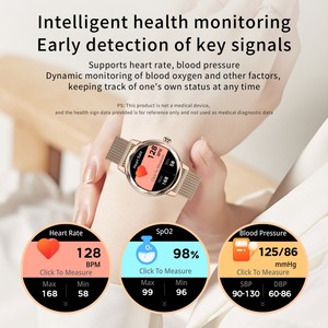 <span class=keywords><strong>Reloj</strong></span> Inteligente de Moda para Mujer G208 de 1.2 Pulgadas con Recordatorio del Ciclo Femenino, Llamadas por Bluetooth <span class=keywords><strong>DaFit</strong></span>, Relojes Deportivos para Mujer, IP67, <span class=keywords><strong>Reloj</strong></span> Inteligente G208 - Product Image 2