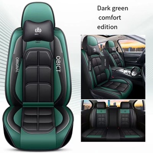 Coprisedile auto in pelle PU protezione di lusso 5 posti Deluxe cuscino personalizzabile tessuto in PVC <span class=keywords><strong>Toyota</strong></span> <span class=keywords><strong>Corolla</strong></span> Set completo interno auto - Product Image 4