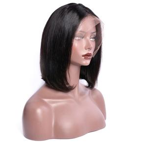 <span class=keywords><strong>2021</strong></span>ร้อนขายมนุษย์ผมลูกไม้ด้านหน้าบ๊อบวิกผมเวอร์จินหนังกำพร้าชิดเปรูมนุษย์วิกผมสำหรับผู้หญิง - Product Image 4