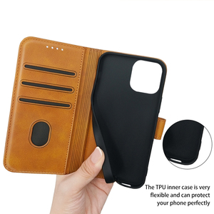 <span class=keywords><strong>เคส</strong></span>โทรศัพท์กระเป๋าสตางค์หนังสีดำแบบเต็ม<span class=keywords><strong>เคส</strong></span>สำหรับ iPhone 13 14 15 16 17 PRO MAX - Product Image 2