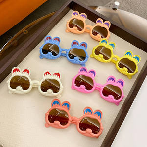 Moda tavşan kulaklar şekilli promosyon çocuklar güneş gözlüğü sevimli güzel parti iyilik toplu gözlük Gafas plaj güneş gözlüğü erkek kız - Product Image 2