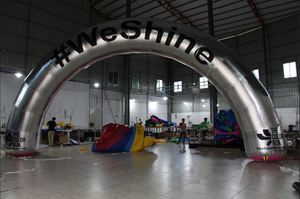 Hot Inflatable Silver We Shine Arch for Outdoor Commercial Advertising Sale Events - Product Image 2