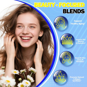 OEM ODM Colágeno Puro en Polvo para Piel, Cabello y Uñas, Bebida de Belleza para Adultos con Sabor a Frutas - Product Image 4