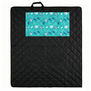 Print Kids <b>Picnic</b> Foldable Waterproof With Tote Bag, Outdoor Children <b>Blanket</b> Beach Stadium Sports Custom Design - Product Image 3