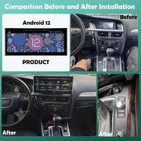 Radio de coche de pantalla grande Snapdragon662 para 2009-2016 Audi A4L A4 B9 A5 reproductor Multimedia navegación GPS autorradio Carplay + Auto DSP