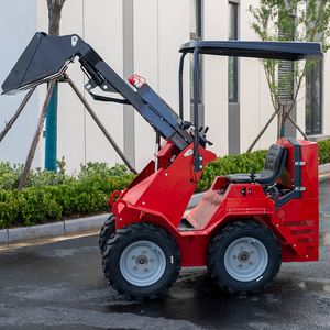 Hot bán mini loader DIESEL khai thác mỏ Skid chỉ đạo Bộ nạp Kubota Trung Quốc backhoe lật - Product Image 1