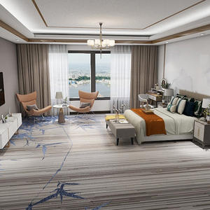 Tapis tressé Axminster, protection antibactérienne, traitement anti-salissure, antidérapant, lavable, usage domestique et commercial, salle de conférence - Product Image 3