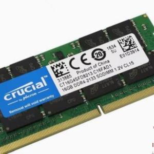 โมดูลหน่วยความจำโน้ตบุ๊ก Yingruida 16G DDR4-2133MHz SODIMM รุ่น CT16G4SFD8213 CL15 - Product Image 4