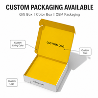 Boîte cadeau en papier texturé de luxe, emballage écologique et durable, pelliculage brillant, gaufrage pour vernis à ongles, sérum de soin de la peau