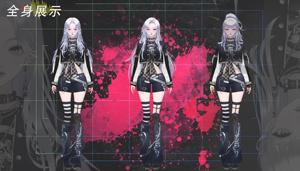 โมเดล OEM Odm อนิเมะ Nyx Noir Live2D Vtuber สไตล์โกธิค ชุดเต็มตัว - Product Image 2