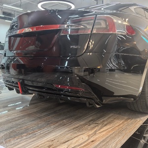 Welta ABS กันชนหลัง2014 2023รุ่น Tesla รุ่นใหม่พร้อมตัวลากพ่วงไฟ LED ติดโบลต์ออนติดตั้ง100% - Product Image 3