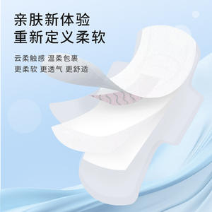 Aibeize Medical <b>Nursing</b> Pad Winged Breathable 350mm 6pcs Day Use Sanitary Napkin - Product Image 2