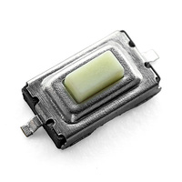 Interruptor táctil SMD blanco de 2 pines, 6x3x2.5mm, microinterruptor de botón pulsador para llave de coche, piezas de reparación de circuitos PCB para llaves de automóvil