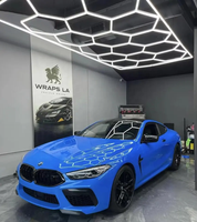 Éclairage LED hexagonal pour le detailing automobile, idéal pour les salles de sport, salons de coiffure et stations de beauté automobile – Direct Usine