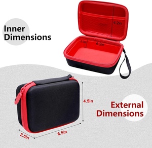 Estuche DE TRANSPORTE DE VIAJE EVA Duro Personalizado Bolsa de almacenamiento para <span class=keywords><strong>NOCO</strong></span> GENIUS 5/5-Amp <span class=keywords><strong>Cargador</strong></span> de batería inteligente completamente automático - Product Image 5