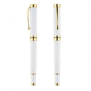 Bolígrafo de Metal Dorado de Lujo de Alta Calidad Popular de Fábrica con Logotipo Personalizado - Product Image 5