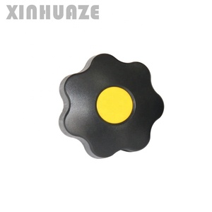 NC machine-outil insert en laiton à travers le trou volant en nylon résistant aux hautes températures poignée en plastique étoile bouton - Product Image 3