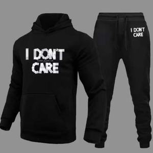 Ensemble de survêtement 2 pièces pour homme avec broderie strass, style streetwear, comprenant un sweat à capuche et un pantalon baggy de jogging - Product Image 2