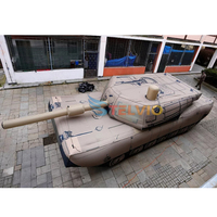 Açık ekran için reklam dev şişme savaş tankı modeli için şişme Tank kopyaları