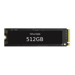 TiPro7000 512GB M.2 2280 PCIe 4.0 NVMe SSD, ความเร็วในการอ่าน 6900MB/s, 3D TLC NAND, แคช DRAM 1GB, มาพร้อมฮีทซิงค์แบบถอดได้ - Product Image 1