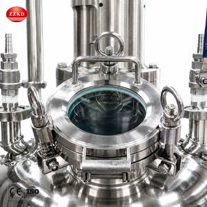 Réacteur chimique en acier inoxydable de 5L à 200L, cuve de mélange, réacteur chauffant - Product Image 6