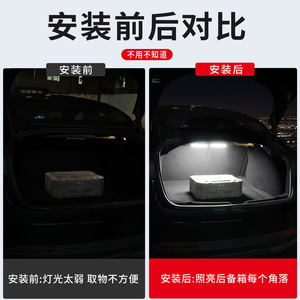 Feux arrière à LED pour Tesla Model 3, éclairage de coffre, installation adhésive, unité unique, matériau ABS - Product Image 5