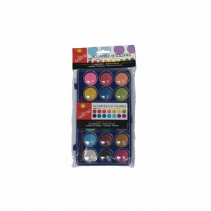 Acuarela Watercolor Paint Set 18 Colors Art Supply for Painting - Product Image 1