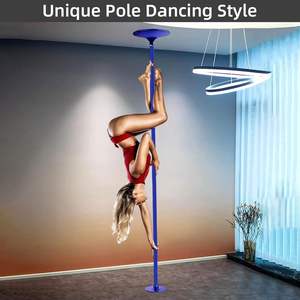 Pôle de <span class=keywords><strong>danse</strong></span> autoportant multicolores en gros avec hauteur réglable, fournitures professionnelles de pole dance pour les chaînes de clubs de fitness - Product Image 4