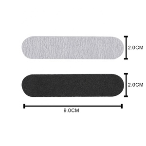 Bán Hot <span class=keywords><strong>Zebra</strong></span> Xám Đen Trắng Emery Mini File Nail Tùy Chỉnh 80/100/120/150/180/240 Double Side Dùng Một Lần Mini File Nail - Product Image 5