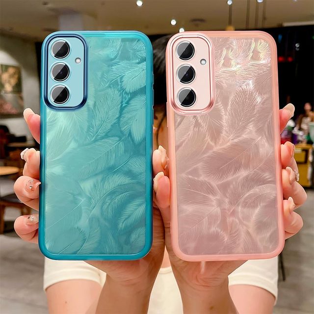 FOR Samsung F15 M13 M14 M33 M34 M55 M54 M55 Phone Cases TPU Silicone Electroplate Decoration Mobile Phone Cases