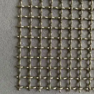 Stainless Screen Wire Mesh 100 Mesh Crimped Mesh Stainless Steel Wire Screen