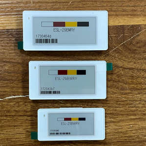 Etiqueta Electrónica de Precio para Estante (ESL) con Pantalla de Puntos E-Paper de la Mejor Calidad, 2.13 Pulgadas, Etiqueta Digital de Precio ESL de 2.6 Pulgadas, Inalámbrica de 2.4 GHz para Supermercado - Product Image 1