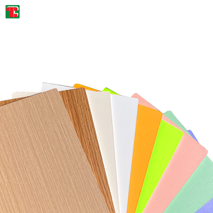 Veneer Grain Look Dining Plates Wood Furniture Manufacturer <strong>High</strong> <strong>Gloss</strong> Uv <strong>Laminate</strong> <strong>Sheet</strong> 15Mm <strong>4X8</strong> Mdf 18Mm <strong>Melamine</strong> Board - Product Image 3