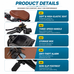 Advanced Sport Style Low Center Gravity Quick Acceleration Disc Brakes Racing Slick 60V X7 Our Factory Directly Supplies High Sp - Product Image 4