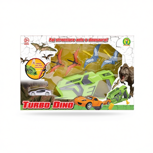 Turbo Dino Catapult <b>Toy</b> Set 38x24x7 Cm For Kids Ages 3+ With Car And Dinosaur Launch Feature - Product Image 2
