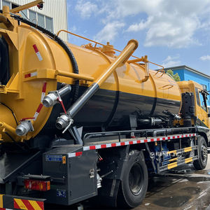 شاحنة صهريج شفط مياه الصرف الصحي عالية الجودة بهيكل Dongfeng للبراز للبيع - Product Image 5