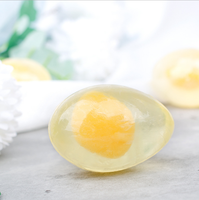 Savon naturel organique au collagène et aux œufs Savon de beauté blanchissant pour blanchir la peau Savon fait main pour le visage et le corps